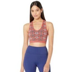 Free People Jaquard Floral Crop Bralette XS